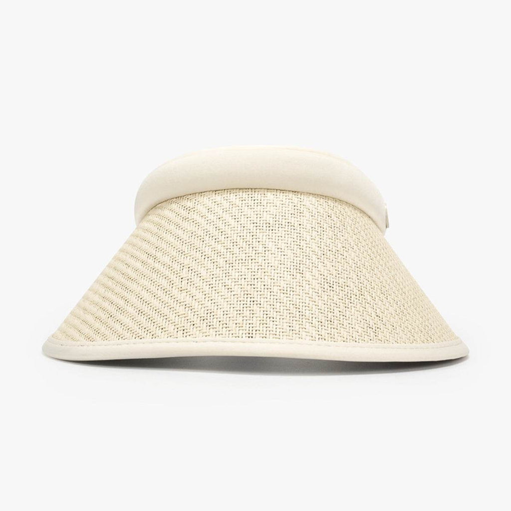 Solid Adjustable Weave Visor - Delanoir