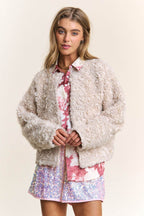 J.NNA Mixed Fabric Chic Jacket - Delanoir