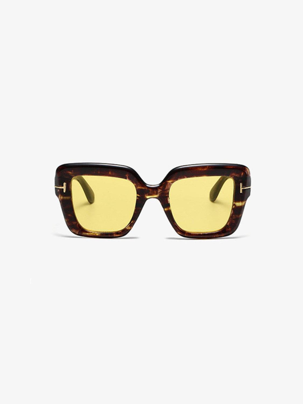 Polycarbonate Frame Square Sunglasses - Delanoir