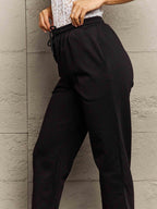 Simply Love Full Size Drawstring Sweatpants - Delanoir