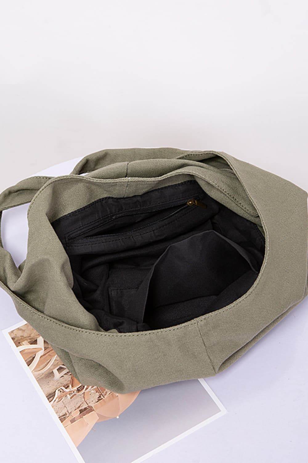Large Canvas Crossbody Bag - Delanoir