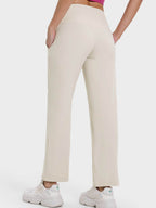 Millennia Pocketed High Waist Active Pants - Delanoir