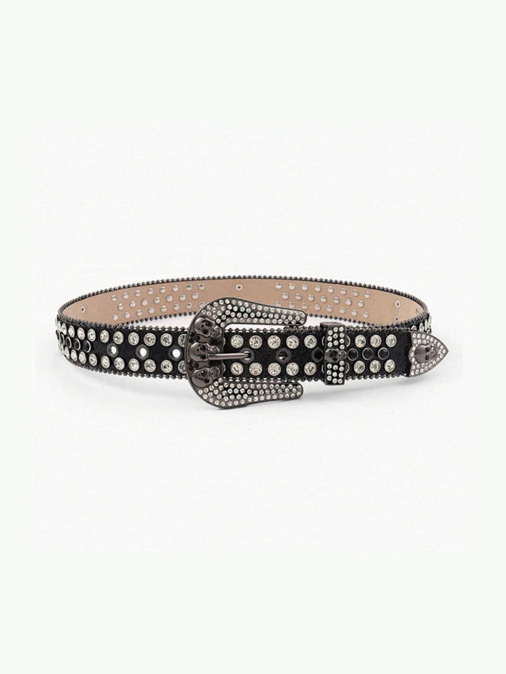 PU Leather Skull Belt - Delanoir