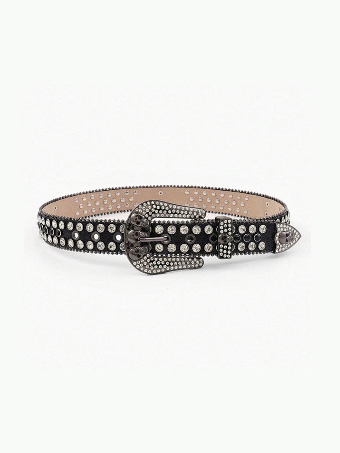 PU Leather Skull Belt - Delanoir