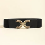 Double C Buckle Elastic Belt - Delanoir