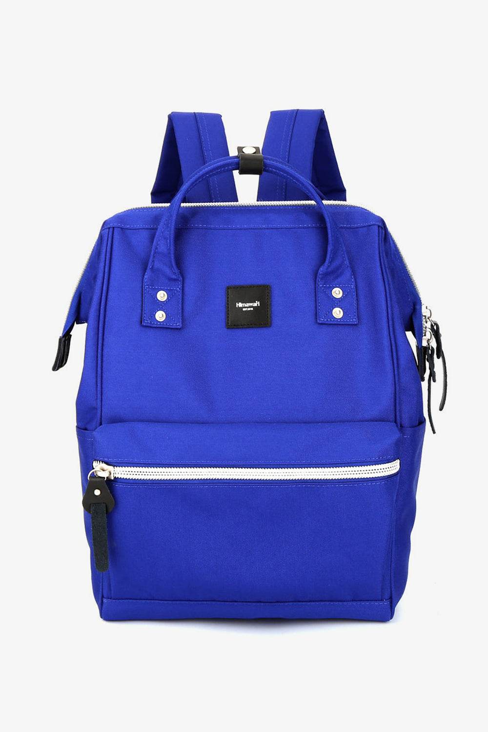 Himawari Water Resistant Canvas Backpack Bag with Side Pockets - Delanoir