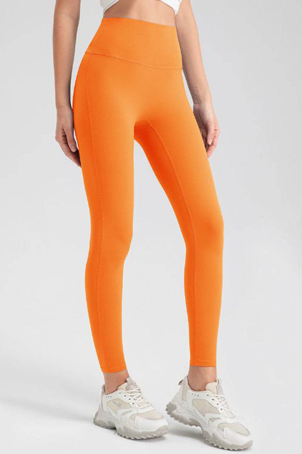 High Waist Skinny Active Pants - Delanoir