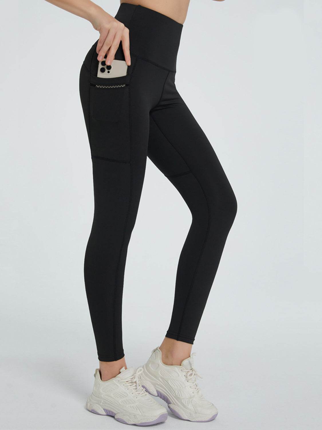 High Waist Active Leggings - Delanoir