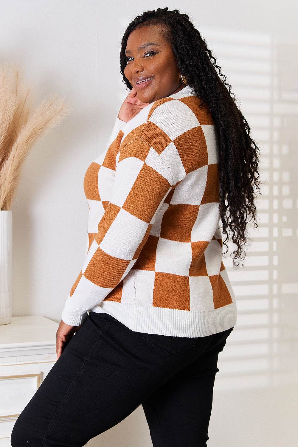 Angel Wings Double Take Button-Up V-Neck Dropped Shoulder Cardigan - Delanoir