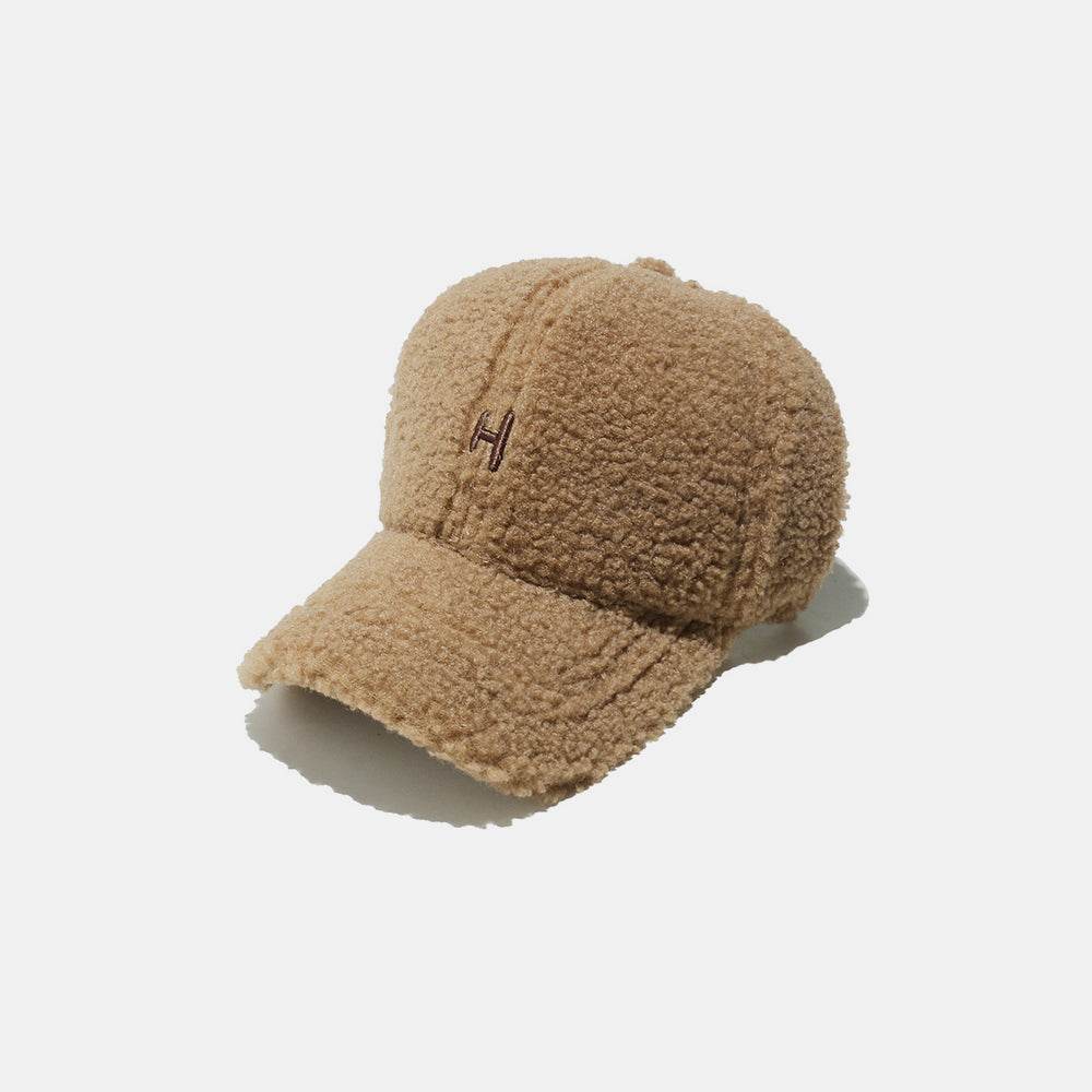 Sherpa Letter H Embroidered Cap - Delanoir