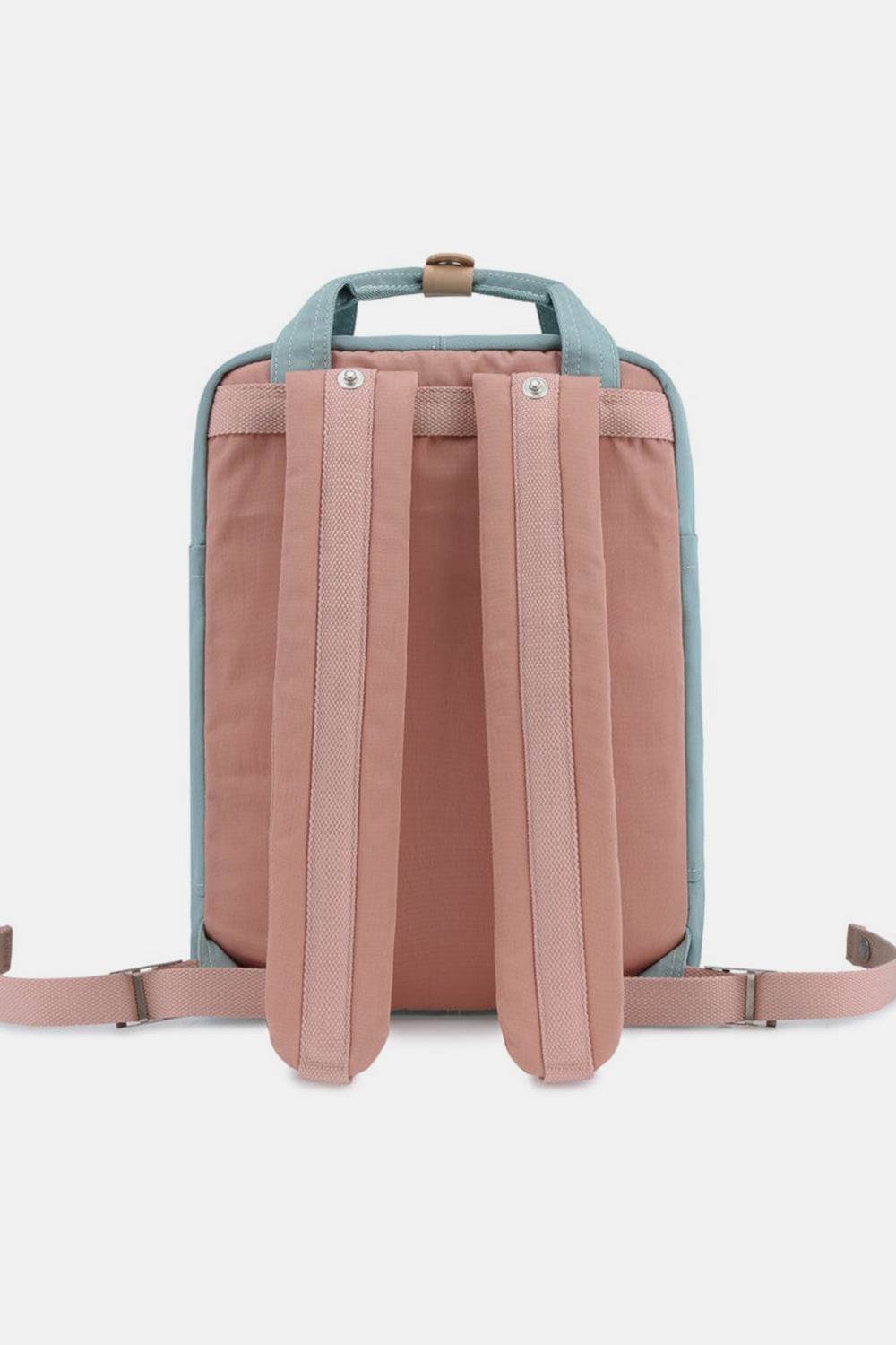 Himawari Contrast Waterproof Nylon Backpack Bag - Delanoir