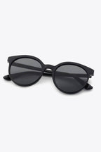 Round Full Rim Polycarbonate Frame Sunglasses - Delanoir