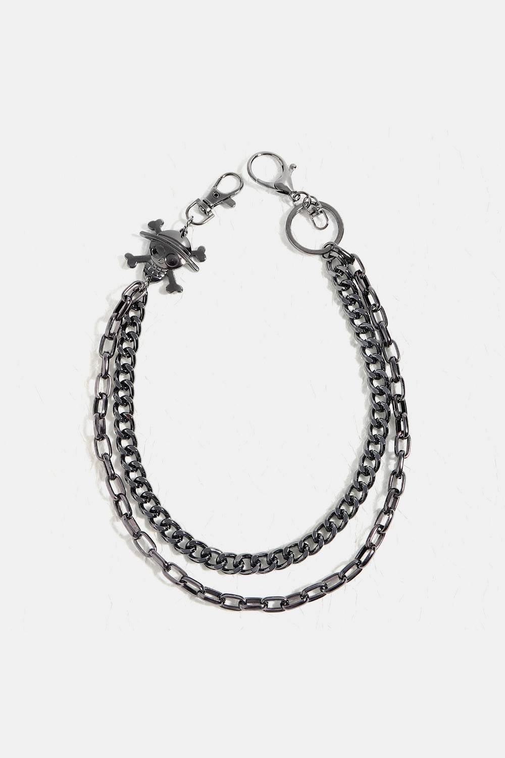 Treasure Point Shape Double Layer Alloy Belt - Delanoir