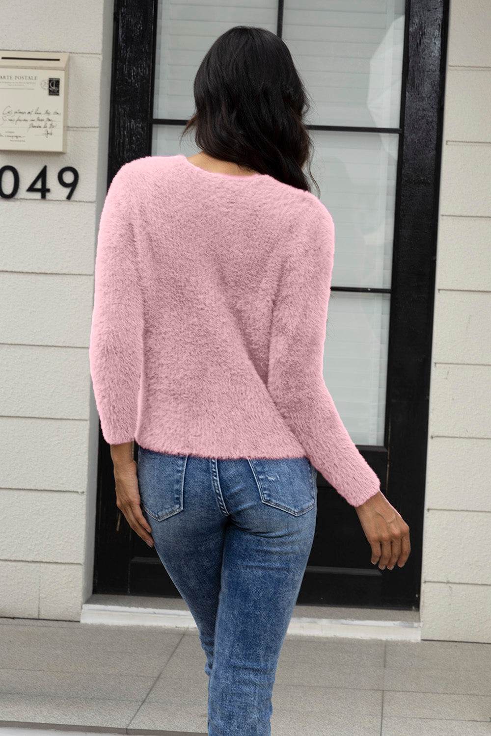 Cropped Cami and Open Front Cardigan Set - Delanoir