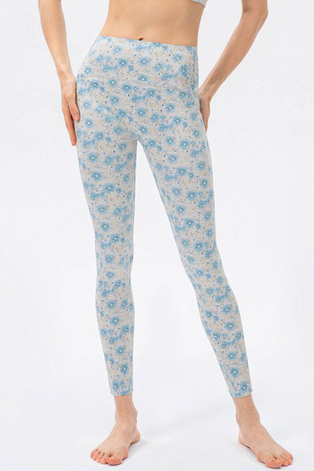 High Waist Skinny Active Pants - Delanoir