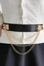 Elastic Belt with Chain - Delanoir