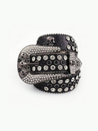 PU Leather Skull Belt - Delanoir