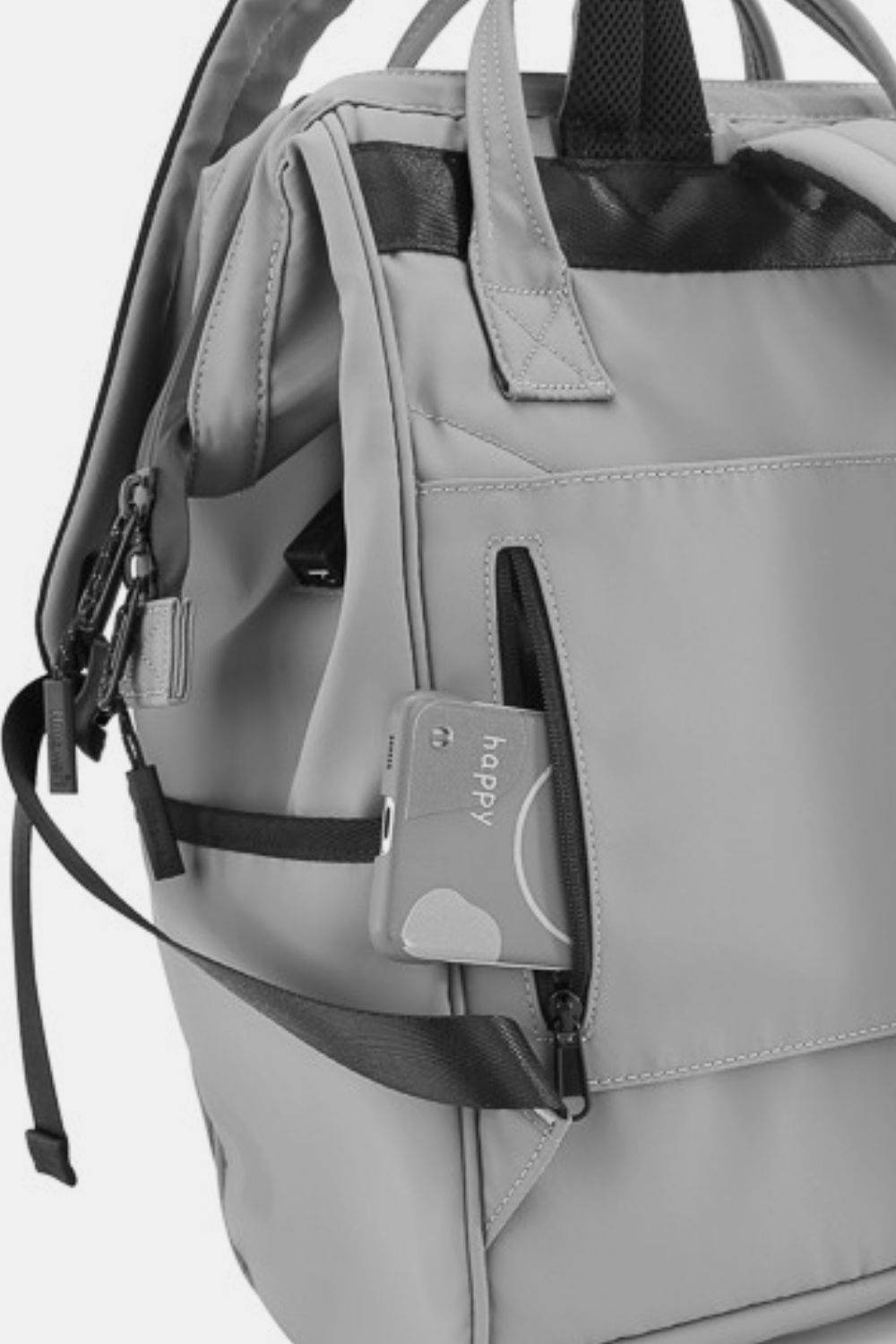 Himawari Waterproof Backpack Bag with External USB Port - Delanoir