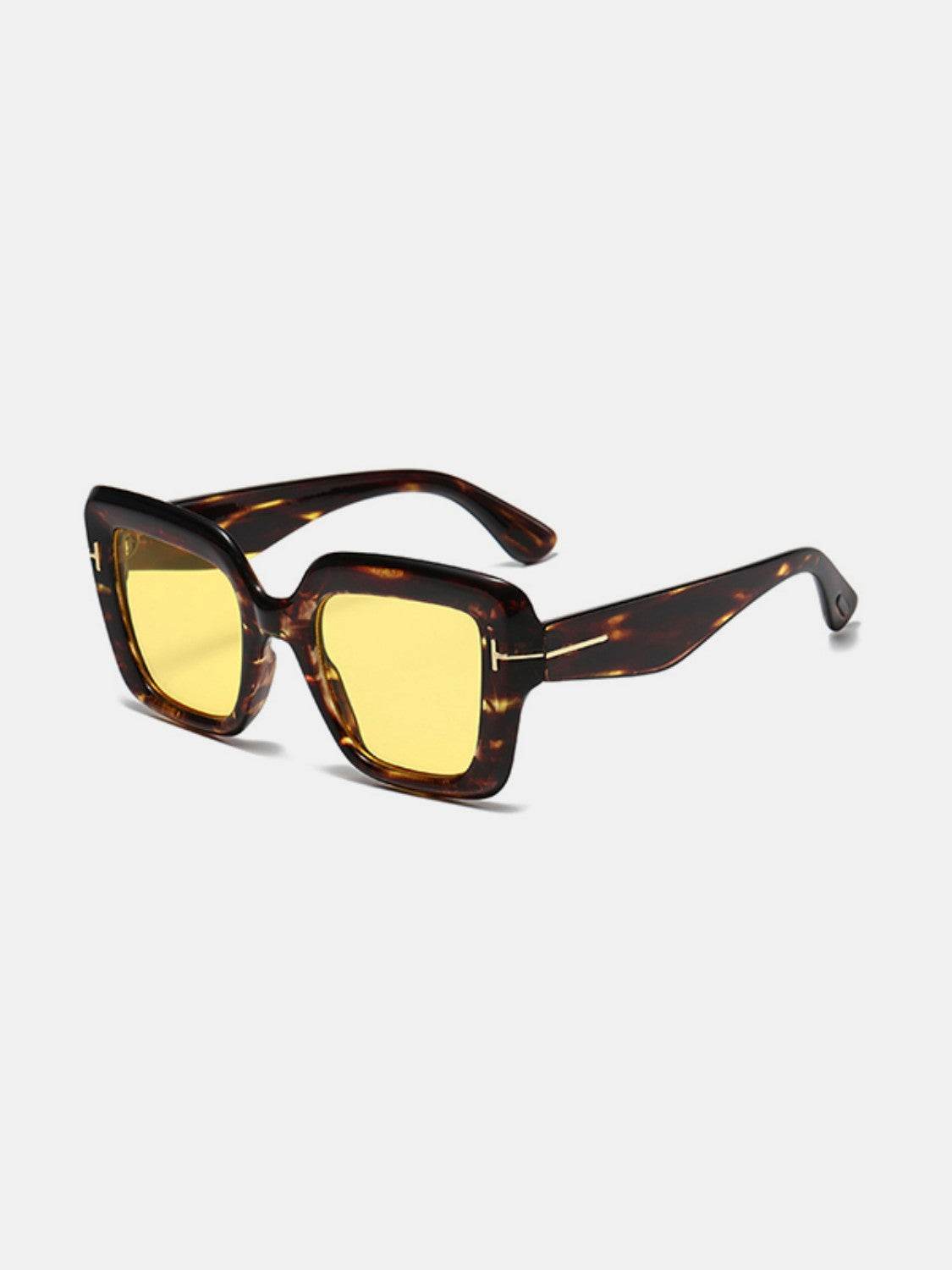 Polycarbonate Frame Square Sunglasses - Delanoir