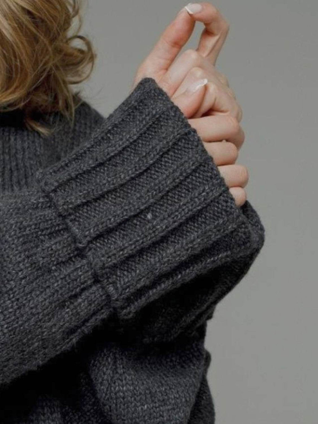 Pocketed Open Front Dropped Shoulder Cardigan - Delanoir