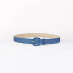 Sequin PU Leather Belt - Delanoir