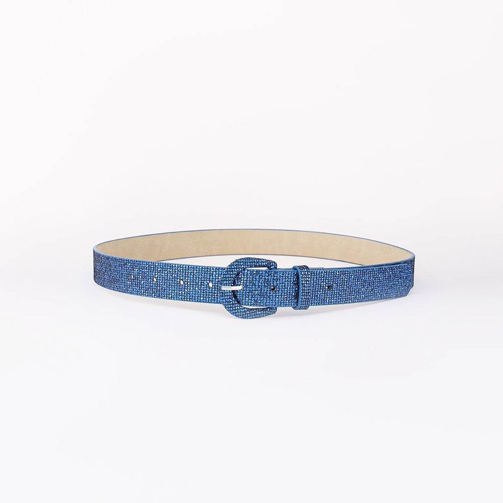 Sequin PU Leather Belt - Delanoir