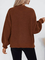 Button Down Long Sleeve Cardigan - Delanoir