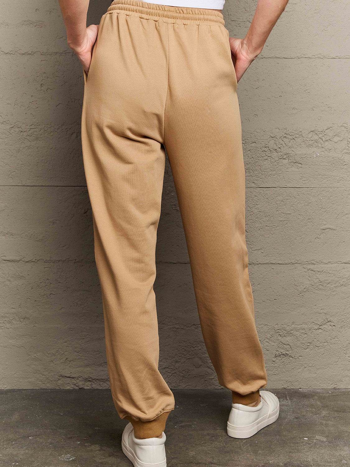 Simply Love Full Size Drawstring Sweatpants - Delanoir