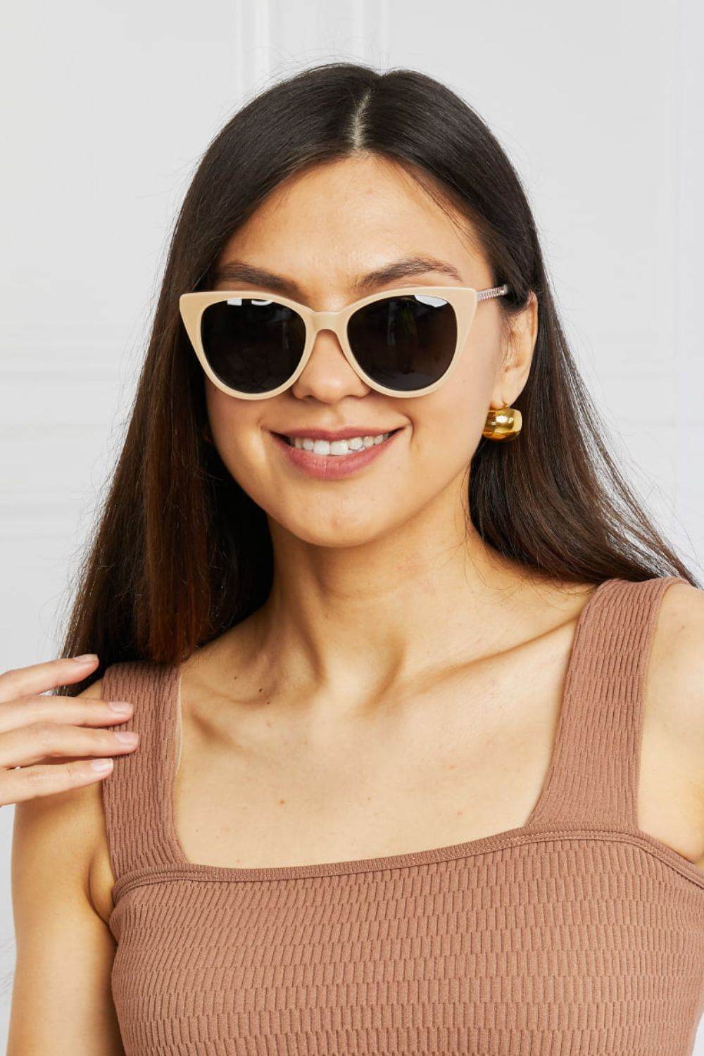 Cat-Eye Acetate Frame Sunglasses - Delanoir