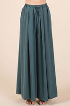 Mittoshop Pleated Wide Leg Pants - Delanoir