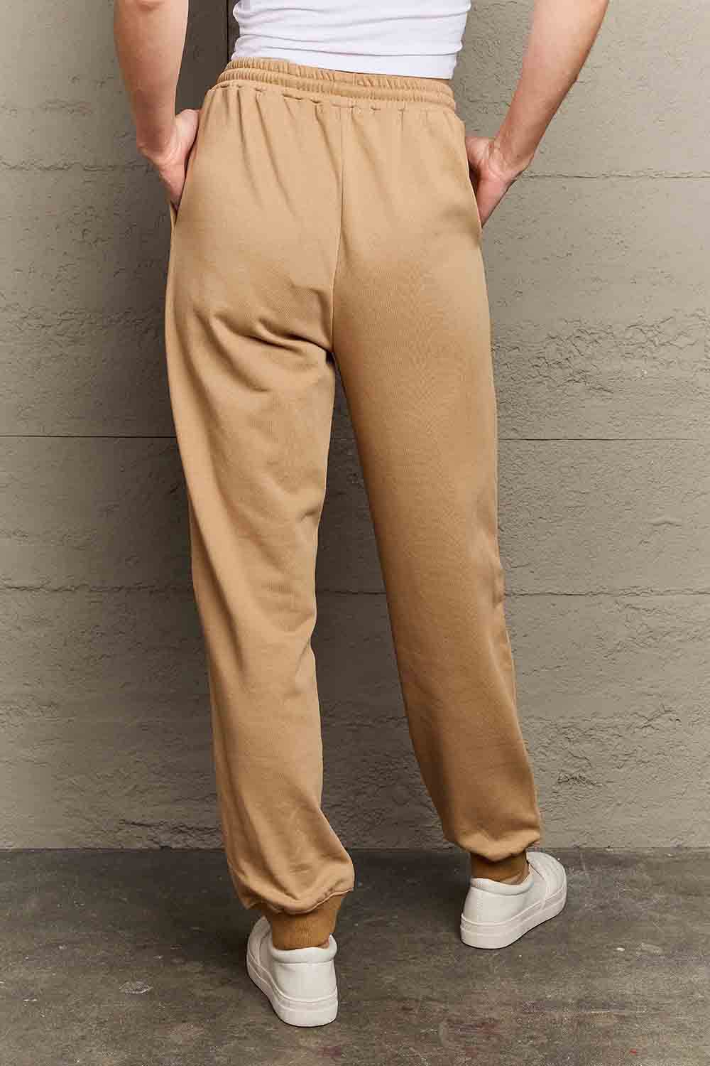 Simply Love Full Size Emoji Graphic Sweatpants - Delanoir