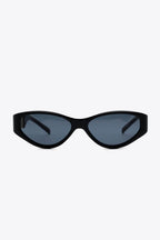 Chain Detail Temple Cat Eye Sunglasses - Delanoir