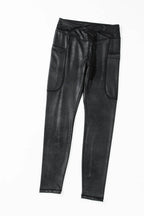 Pocketed V-Cut Waist Leggings - Delanoir