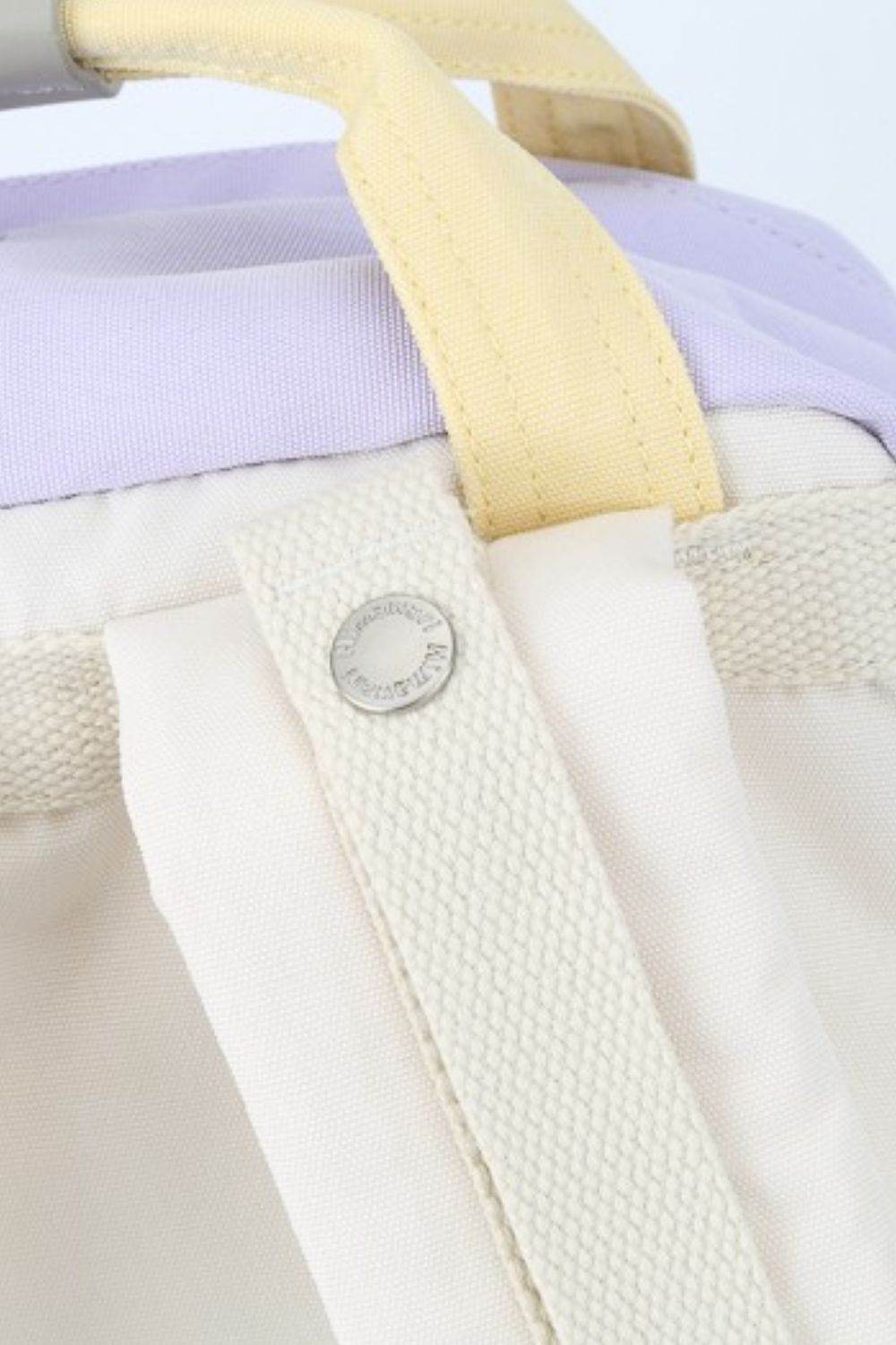 Himawari Contrast Water and Scratch-Resistant Nylon Backpack Bag - Delanoir