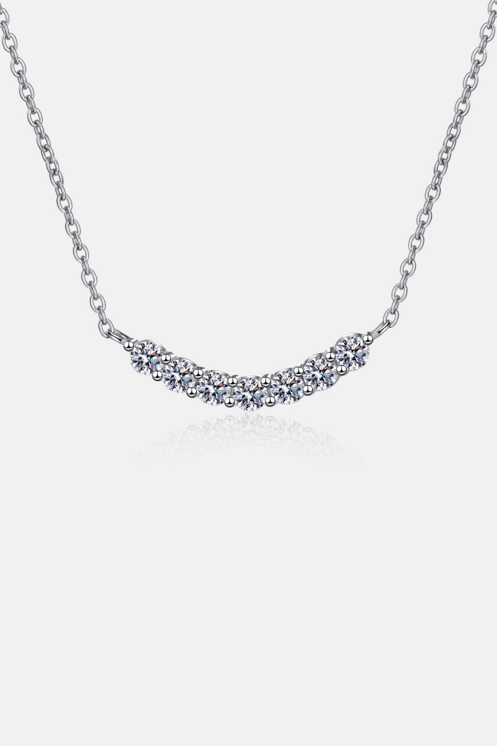 1.4 Carat Moissanite 925 Sterling Silver Necklace - Delanoir