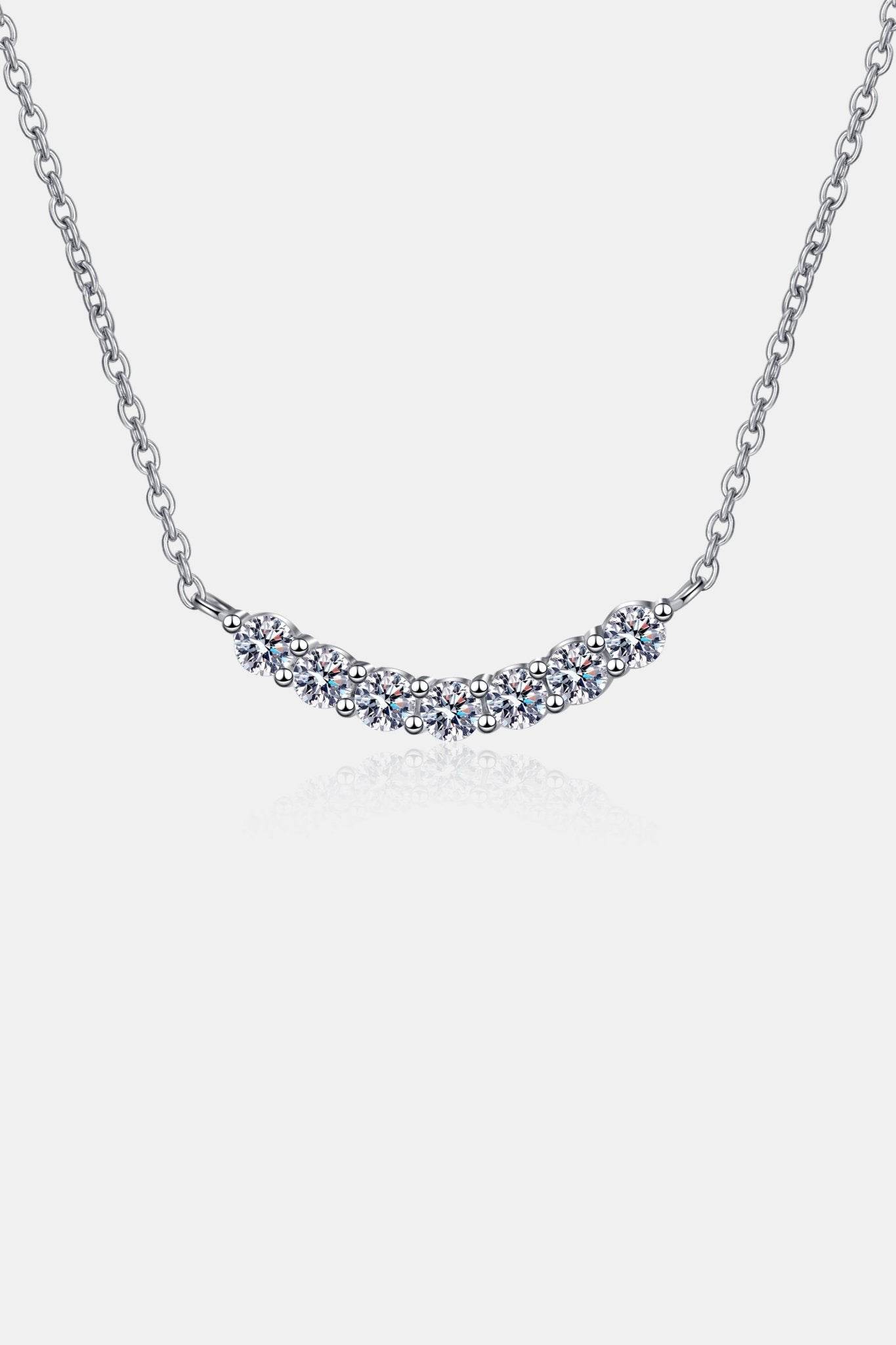 1.4 Carat Moissanite 925 Sterling Silver Necklace - Delanoir