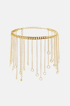 Fringe Chain Alloy Belt - Delanoir