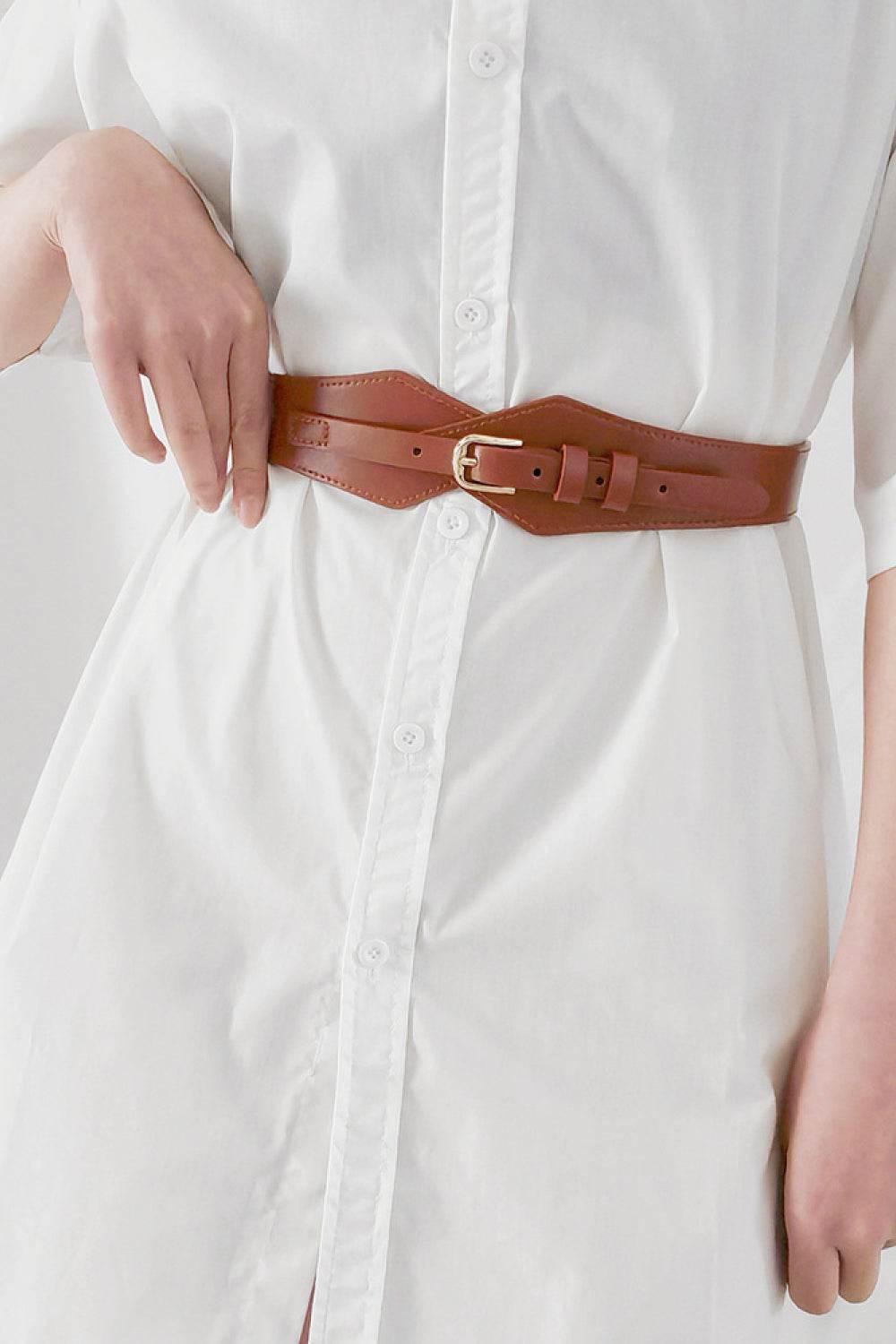 Fashion Geometric Elastic Belt - Delanoir