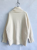 Turtleneck Long Sleeve Sweater - Delanoir