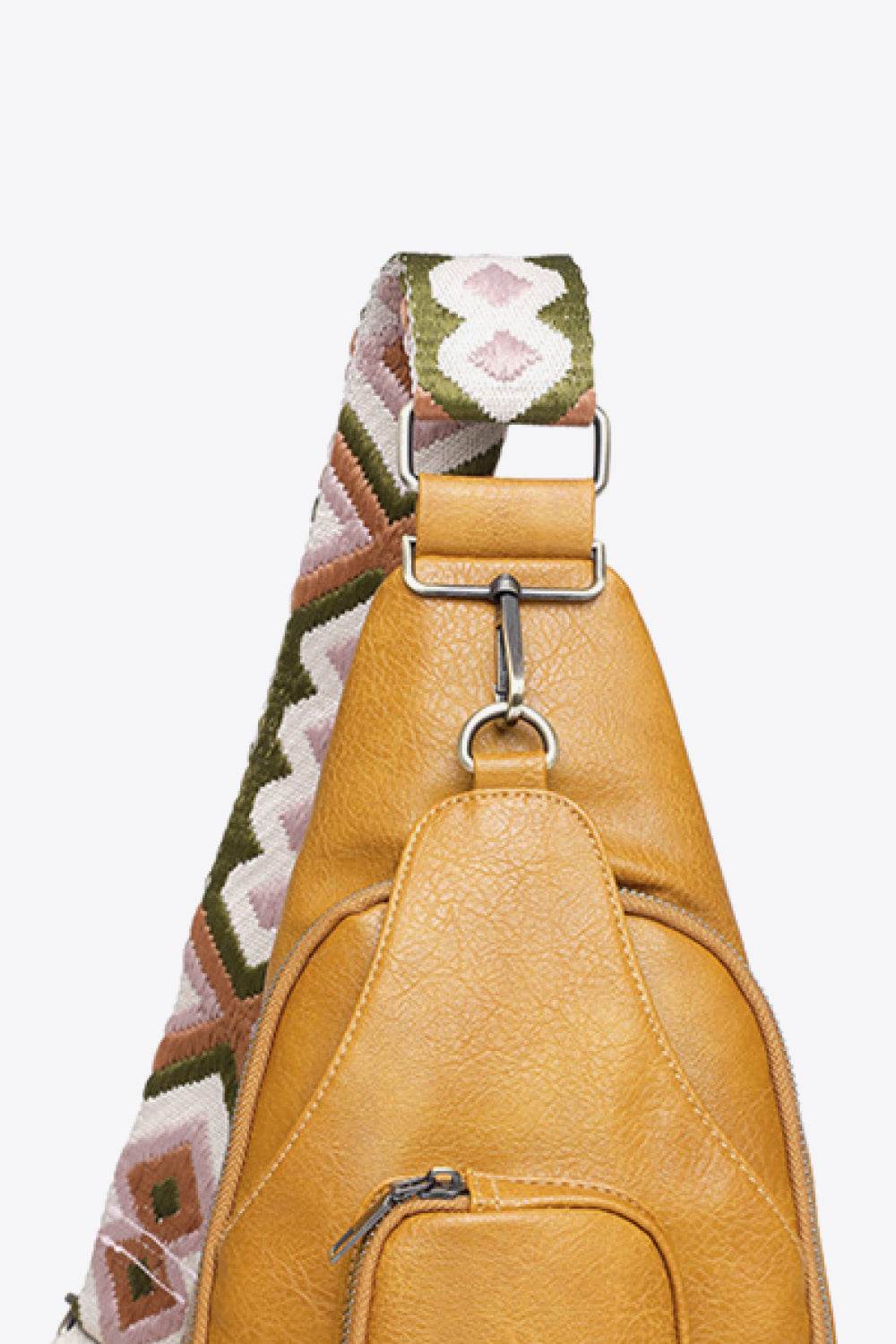 Adored Take A Trip PU Leather Sling Bag - Delanoir