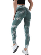 Tie-Dye High Waist Active Leggings - Delanoir