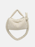 Puffy Nylon Medium Crossbody Bag - Delanoir