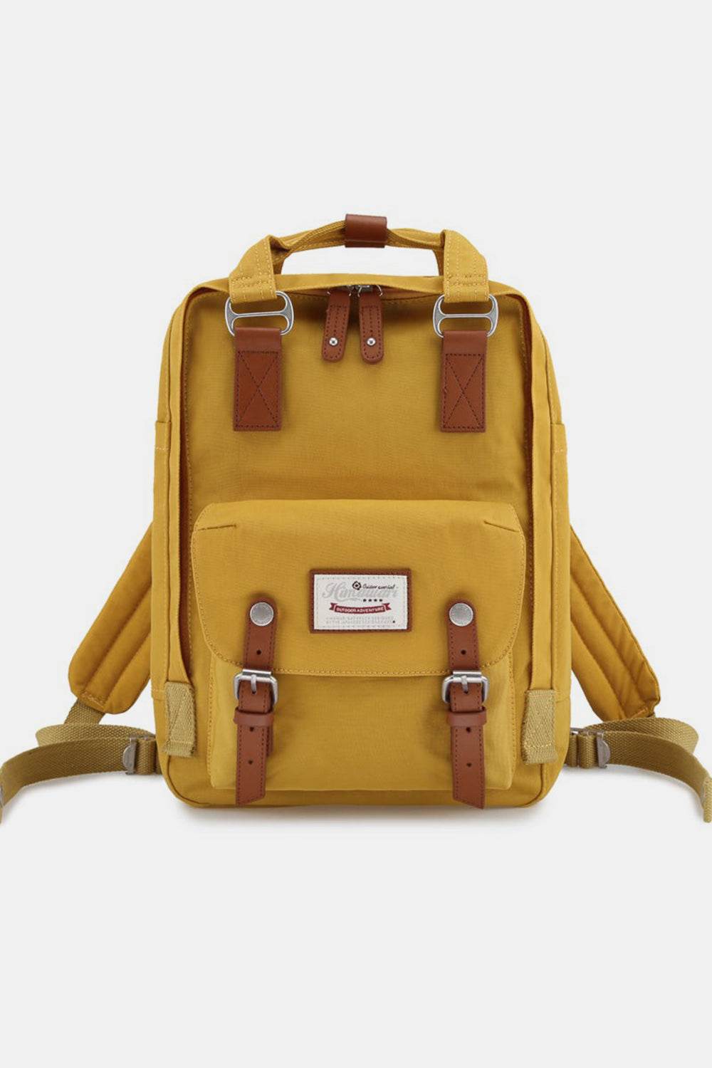 Himawari Contrast Waterproof Nylon Backpack Bag - Delanoir