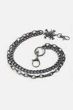 Treasure Point Shape Double Layer Alloy Belt - Delanoir