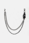 Double Layer Alloy Chain Belt - Delanoir