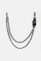 Double Layer Alloy Chain Belt - Delanoir
