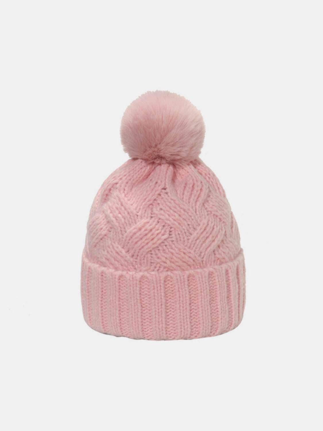 Roll Rim Cable-Knit Hat - Delanoir