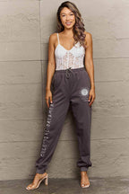 Simply Love Full Size CELESTIAL DREAMER Graphic Sweatpants - Delanoir