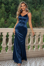 Strappy Backless Maxi Dress - Delanoir