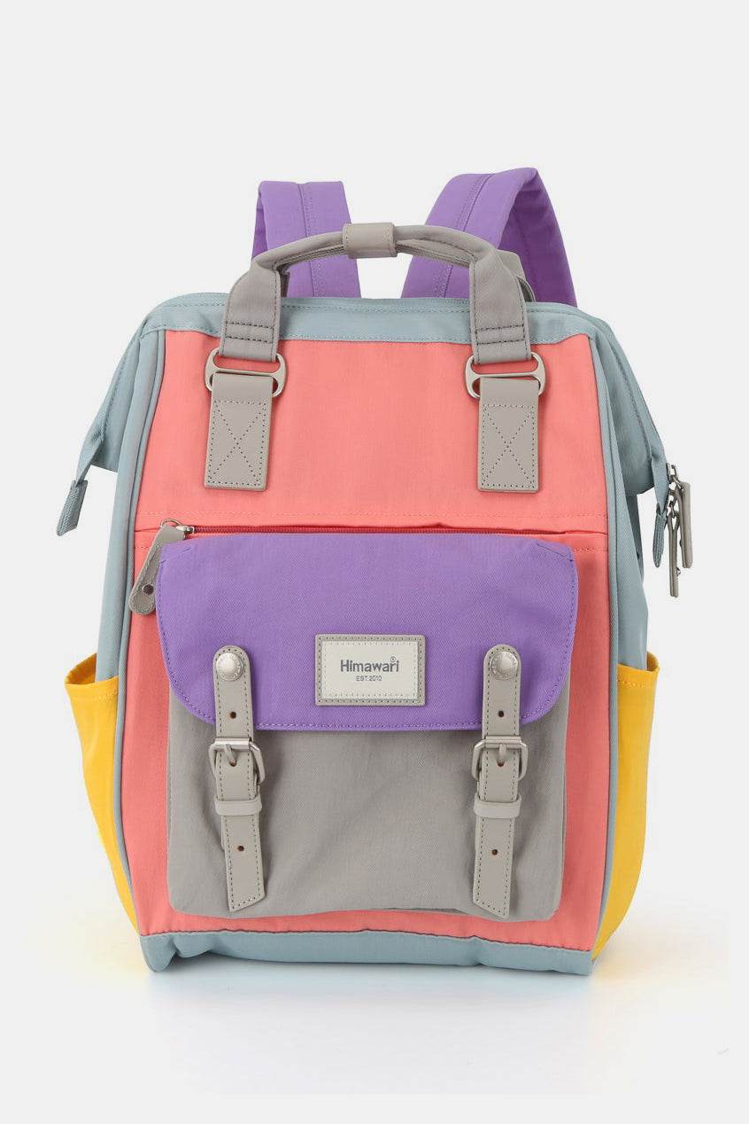 Himawari Waterproof Nylon Backpack Bag with Handles - Delanoir